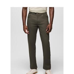 prAna Olive Green Hiking Pants Men's 31x30 Stretch Outdoor Travel